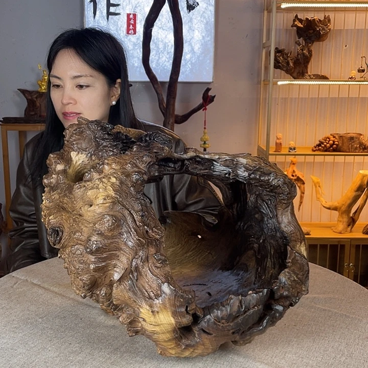 纯天然原木手工制作