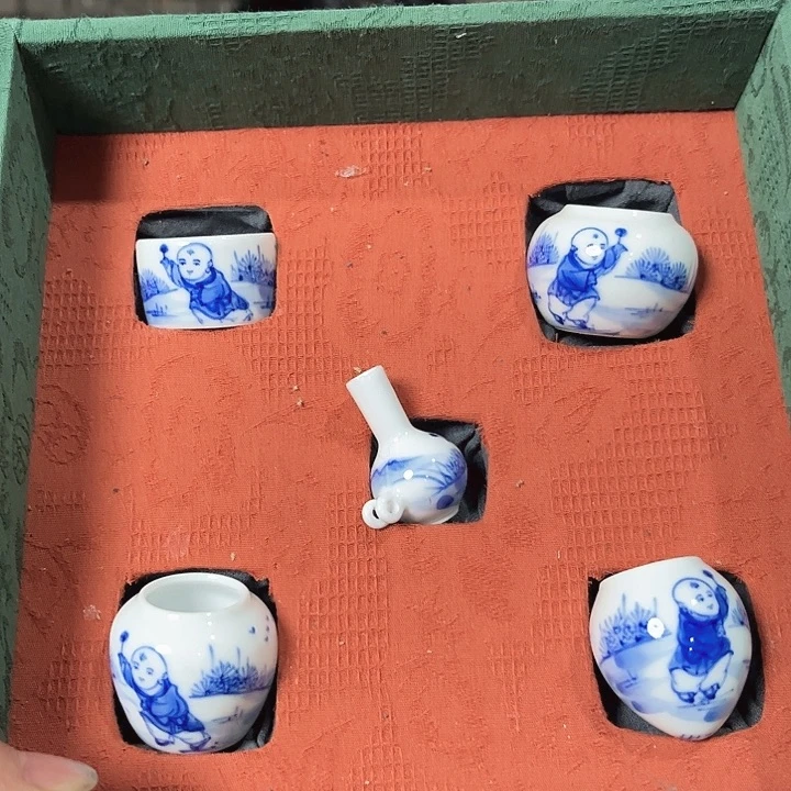 其他瓷景德镇高温瓷鸟食罐0071