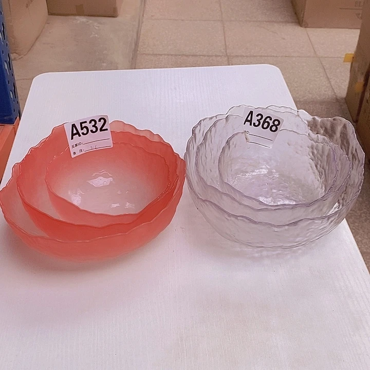 手工艺品玻璃一组三个，二选一，下单备注