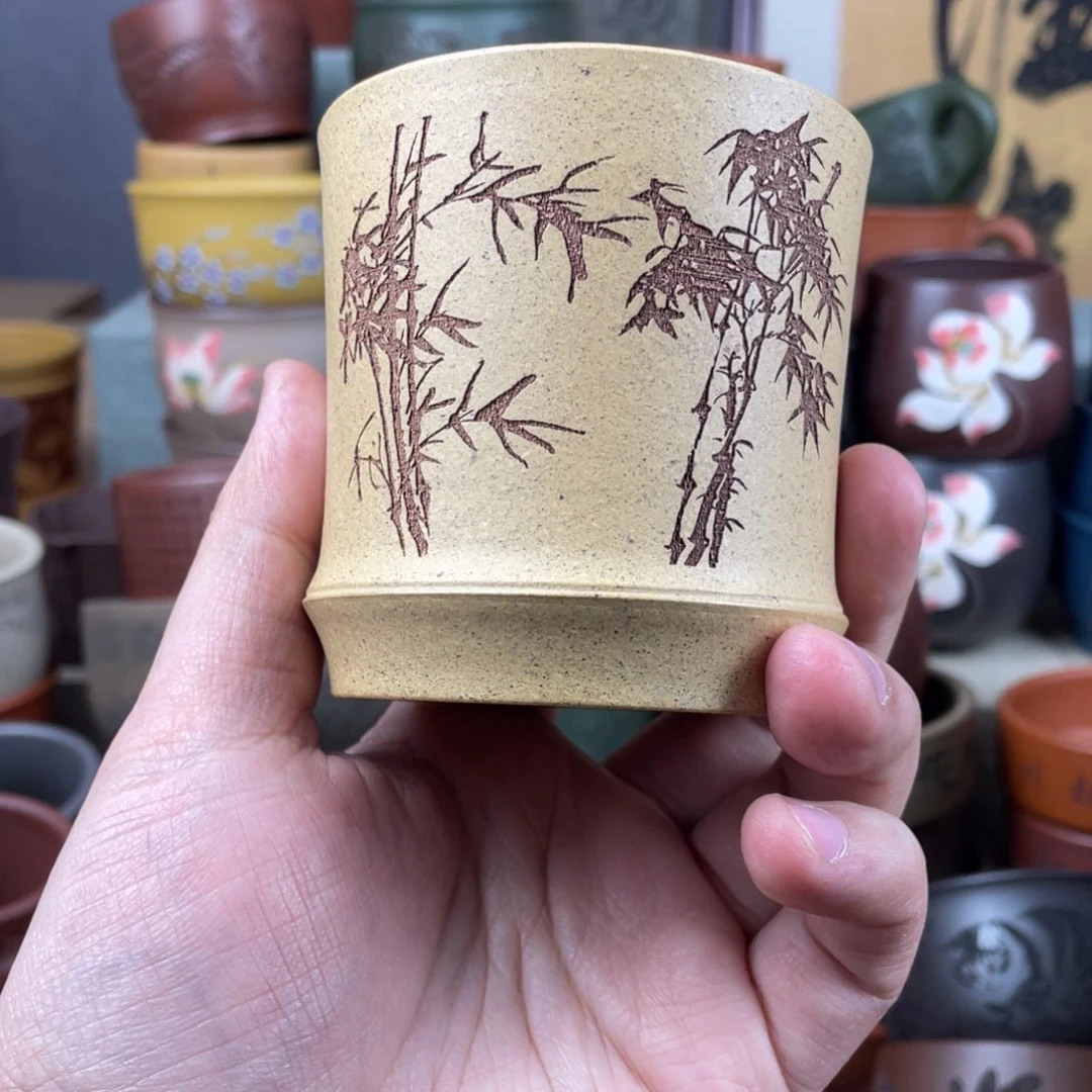 紫砂茶杯紫砂茶杯