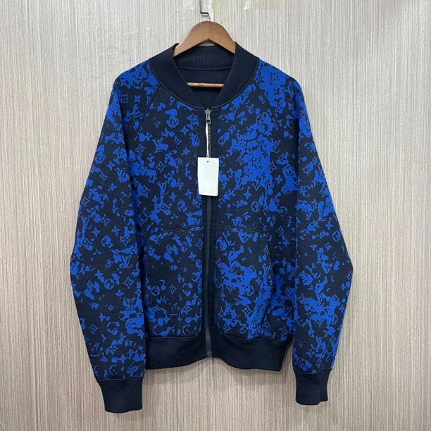 99新 LouisVuitton/路易威登 Lv满印双面羊毛外套尺码:XXL