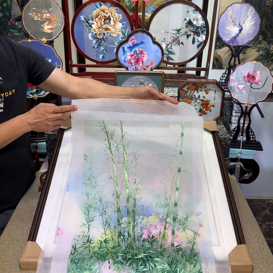 刺绣刺绣工艺精湛独特
