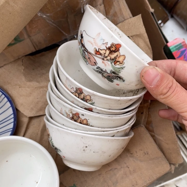 摆件陶瓷艺术摆件摆件8个