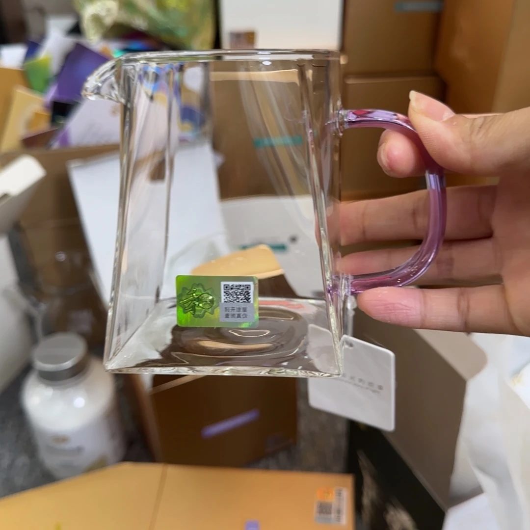 禾器浅紫色瀚然公道杯