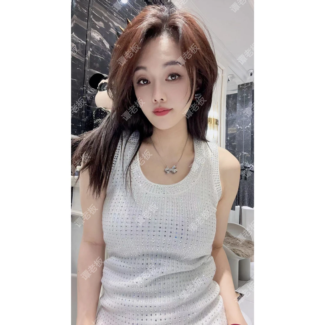 【17104】2025春夏季背心吊带女网红无袖百搭显瘦ins