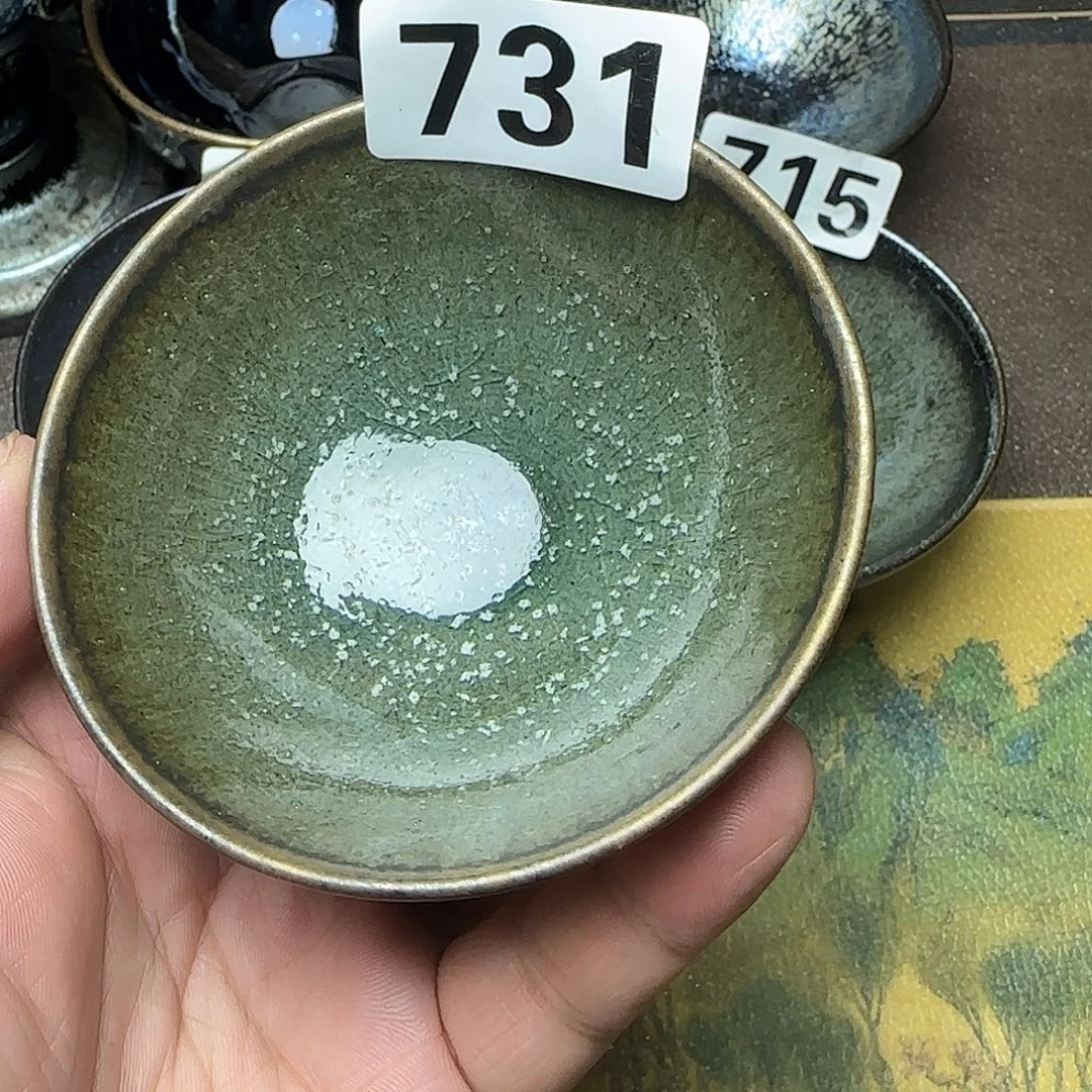 只***华茶盏主人杯龙窑柴烧全手工