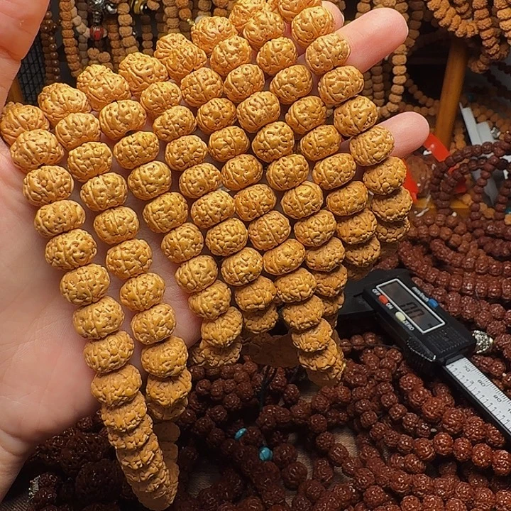 拭***待吊坠金刚菩提12俩条108原皮