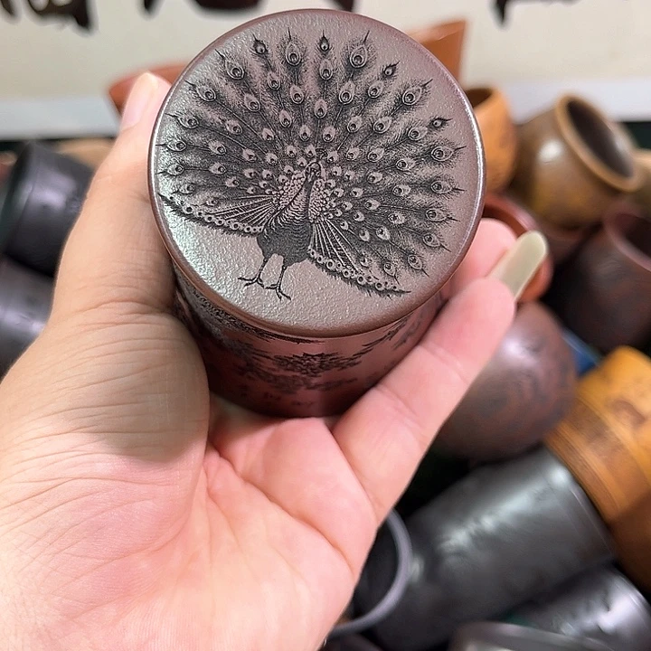 茶杯紫砂全手工紫砂主人杯