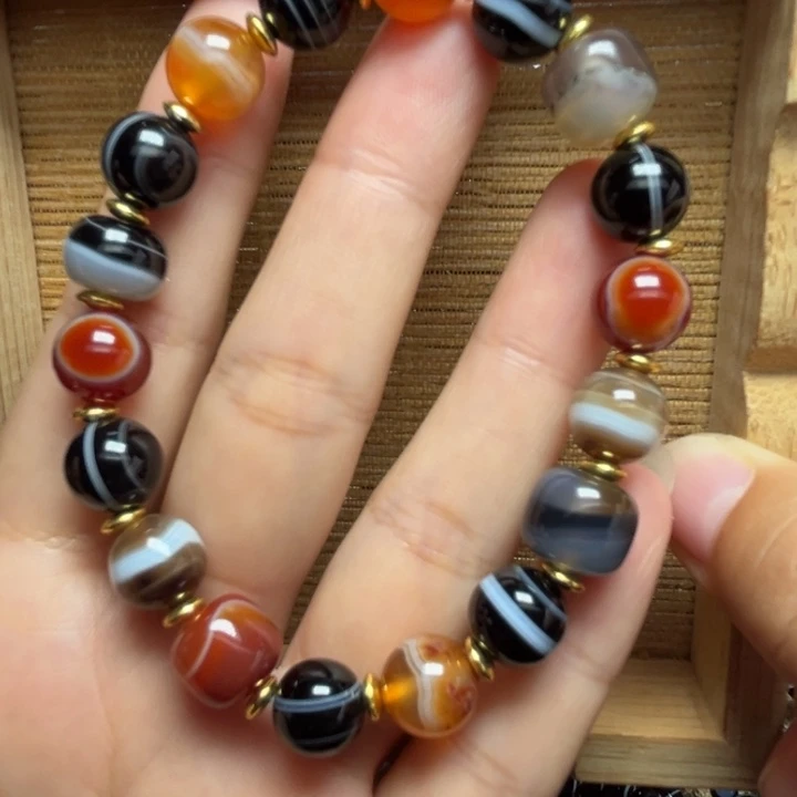 玛瑙/玉髓手链未镶嵌