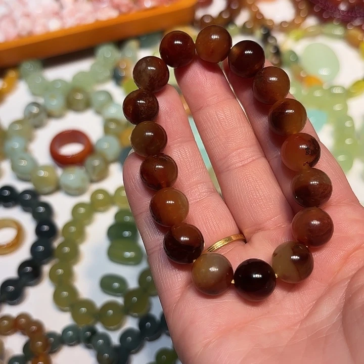 蛇纹石玉未镶嵌手串