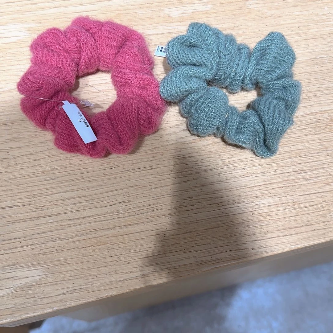 非金属皮质毛线发圈