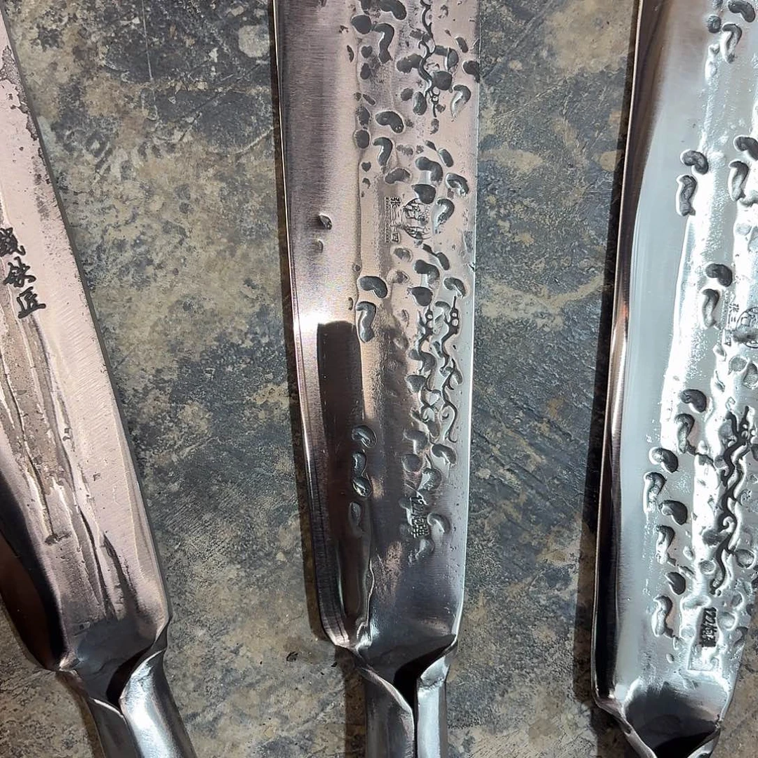 高碳锰钢云南阿老表手工锻打刀