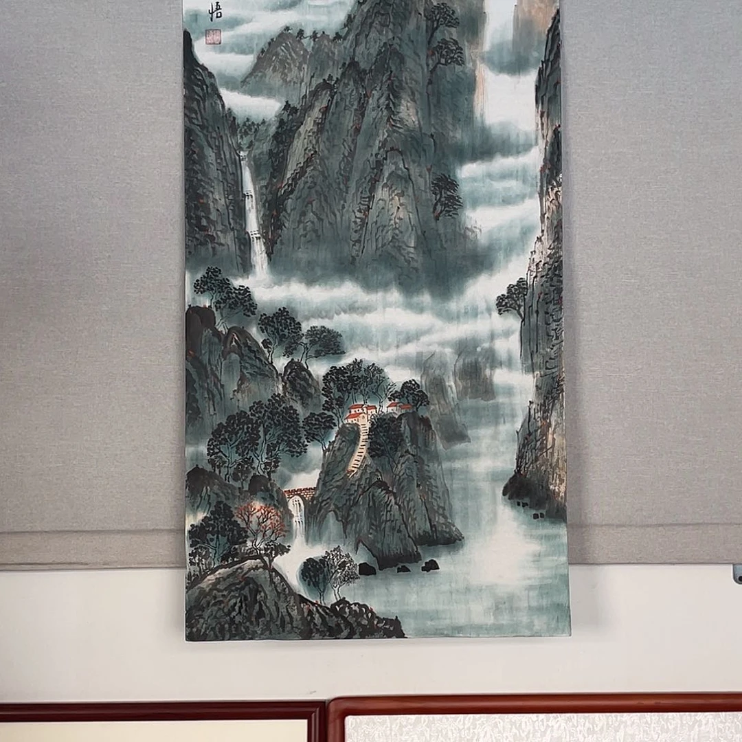 国画山水画作品欣赏50