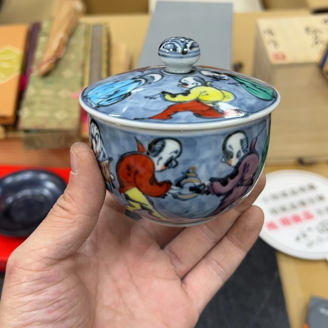 陶瓷中古工艺品摆件