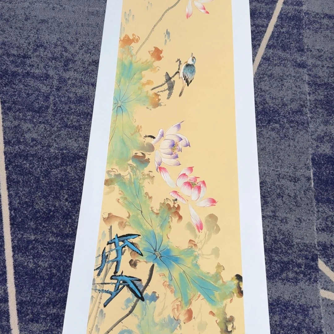 国画国画作品山水花鸟