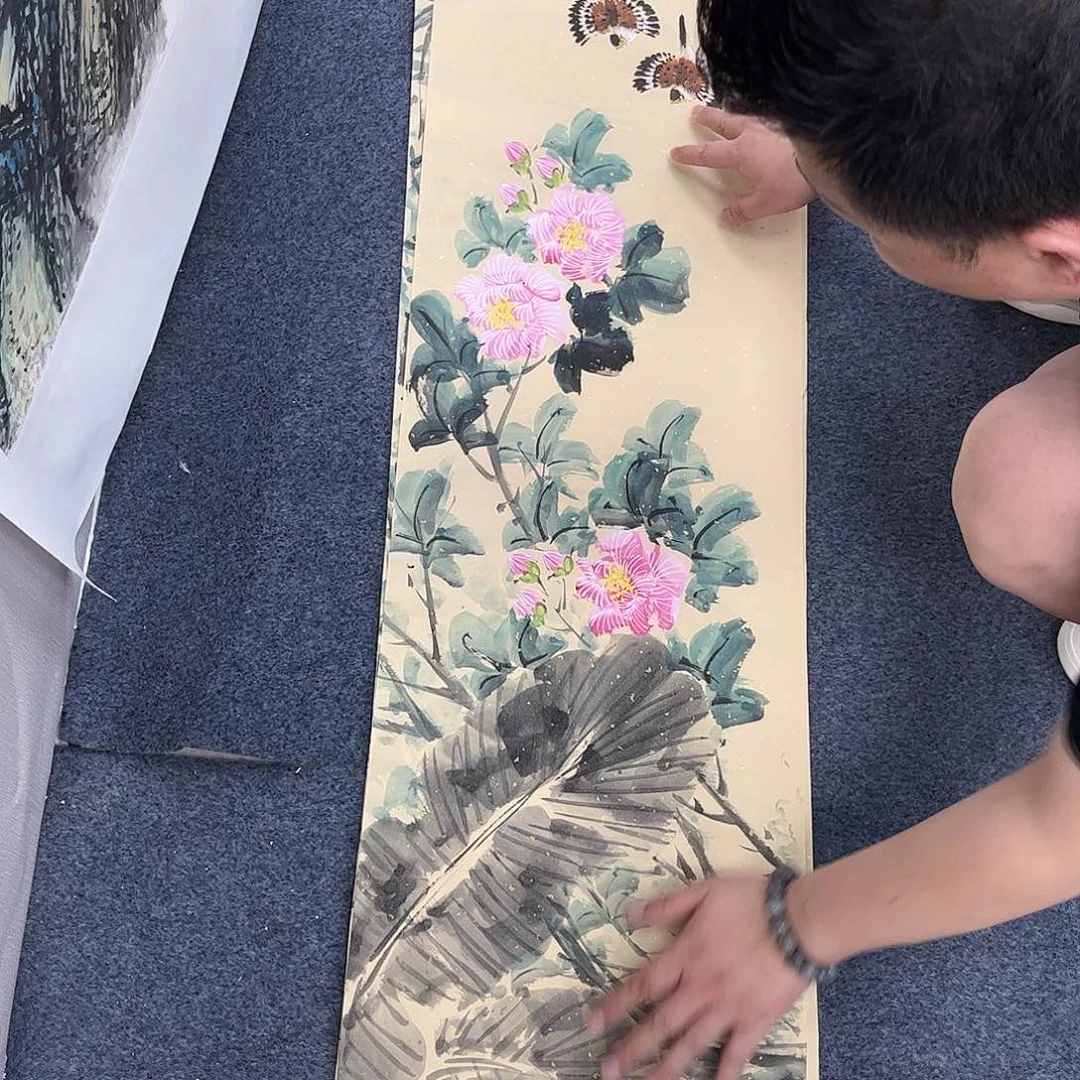 国画国画作品宣纸纯手绘