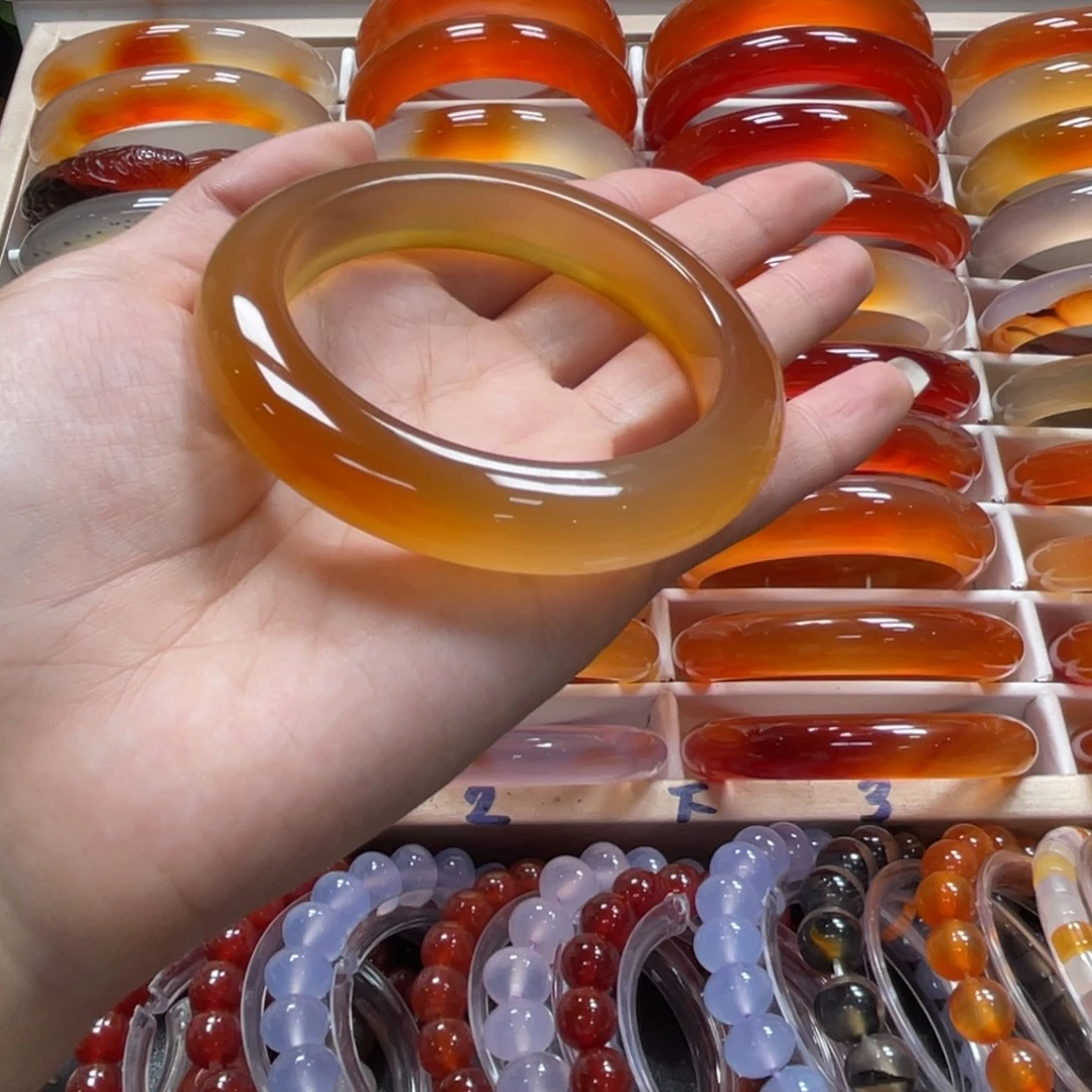 *****玛瑙/玉髓未镶嵌手镯