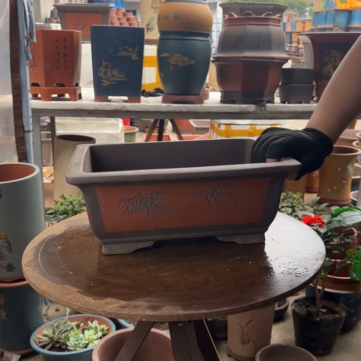 宜兴紫砂31红马槽