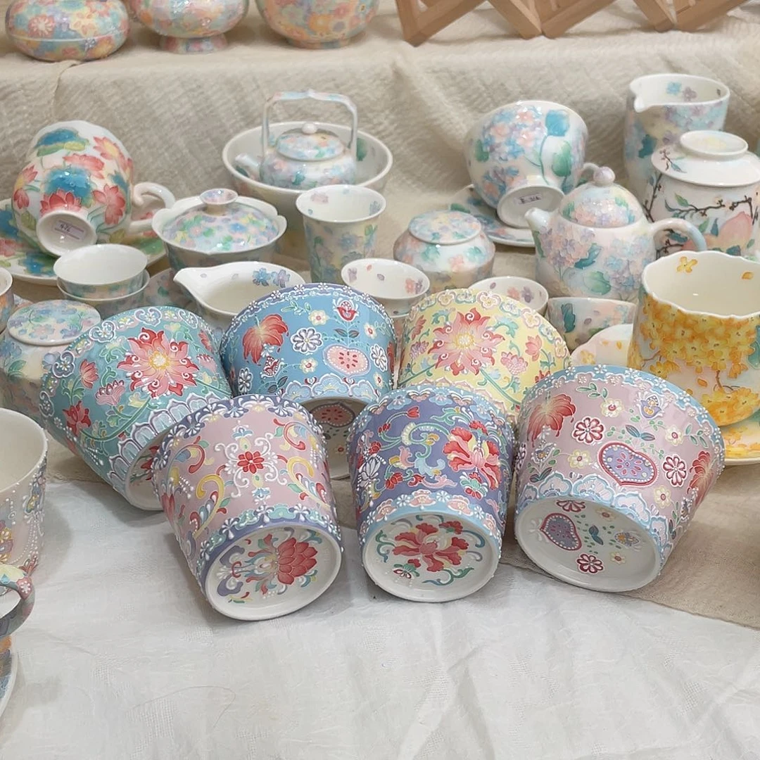 景德镇手工陶瓷杯