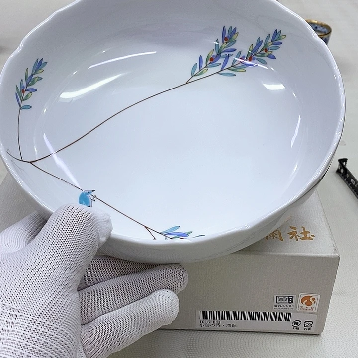 摆件进口瓷器香兰社