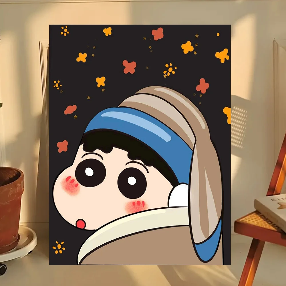 DIY数字油画蜡笔小新系列合集30CM*40CM