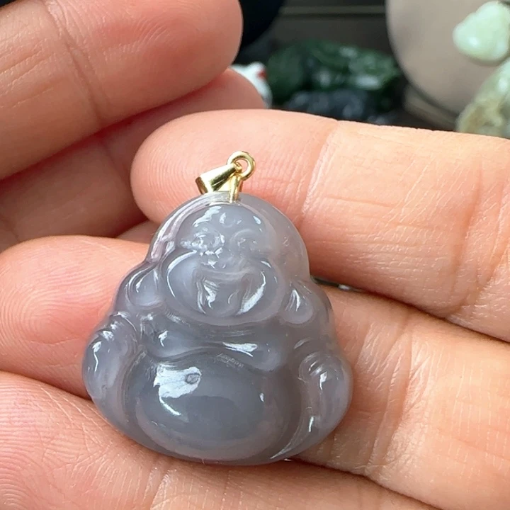 颈饰银S925镶嵌和田玉