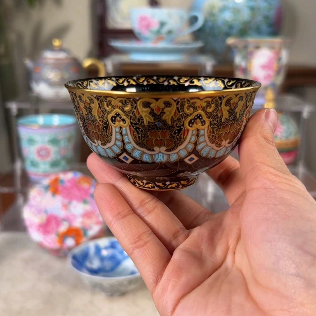 纯手工手绘 高端茶器