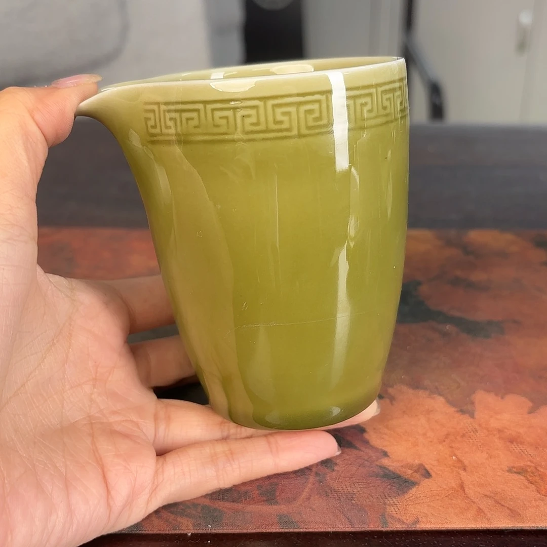 龙泉云间青瓷小米茶器