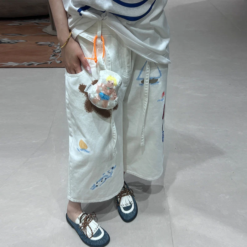 CHEERUPUNIFORM25设计师品牌夏季新款沙滩派对发声玩具百搭中裤