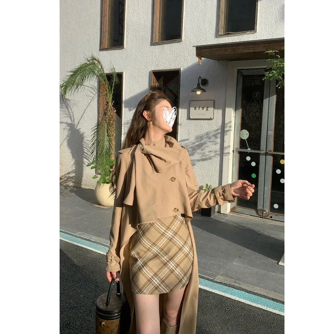 【BBR人生风衣】小个子时尚知性风衣气质高级感英伦风外套