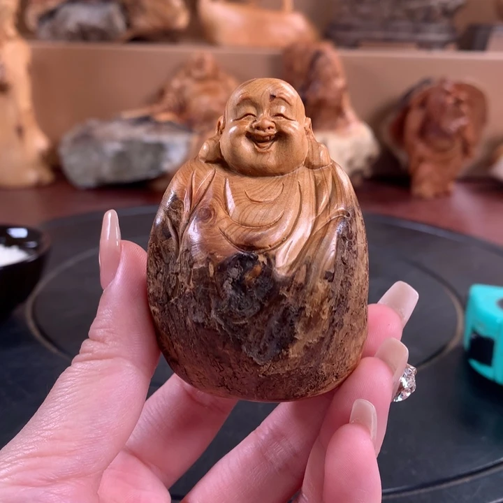 柏木（崖柏）根雕摆件