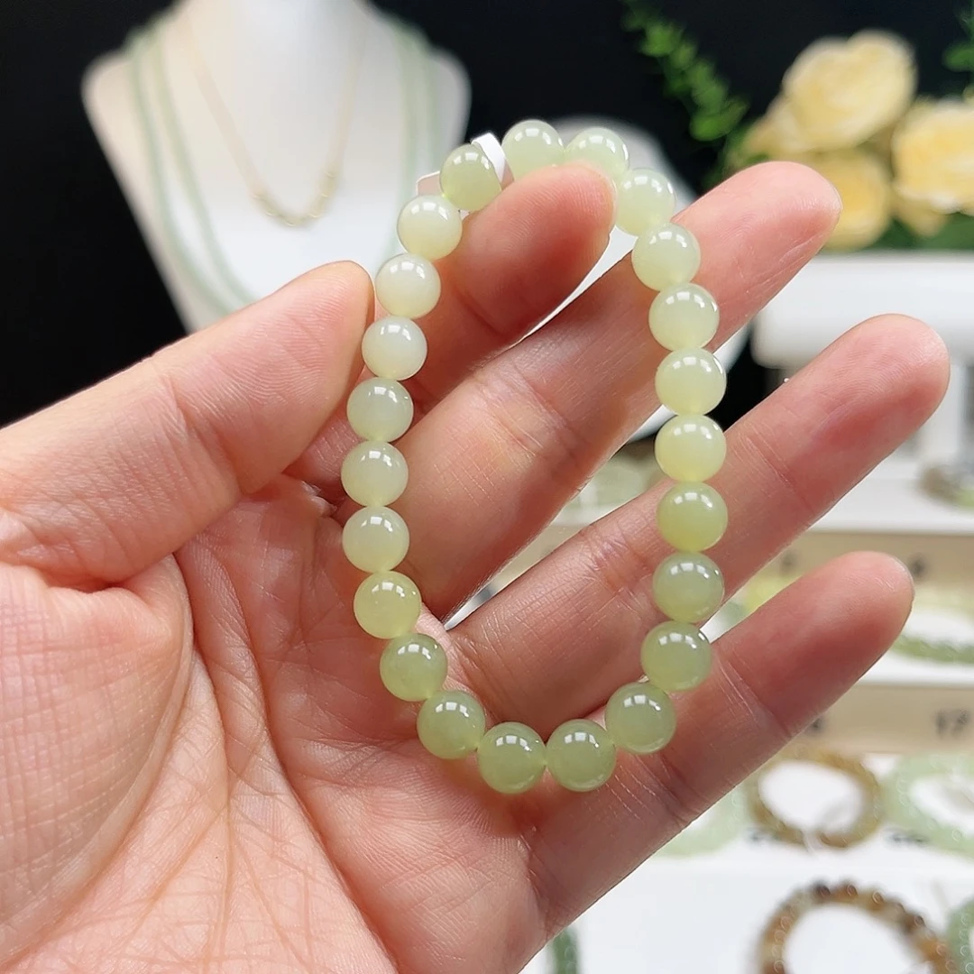 一***三和田玉未镶嵌手链