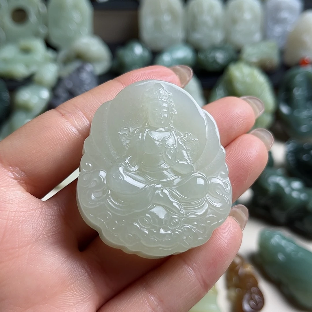 未镶嵌和田玉挂件