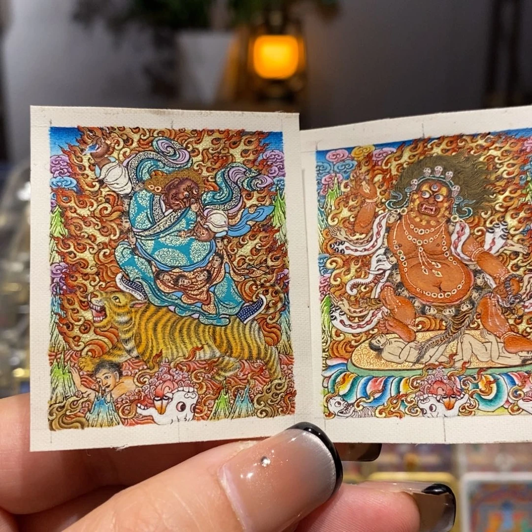 奶***喝吊坠唐卡艺术作品欣赏