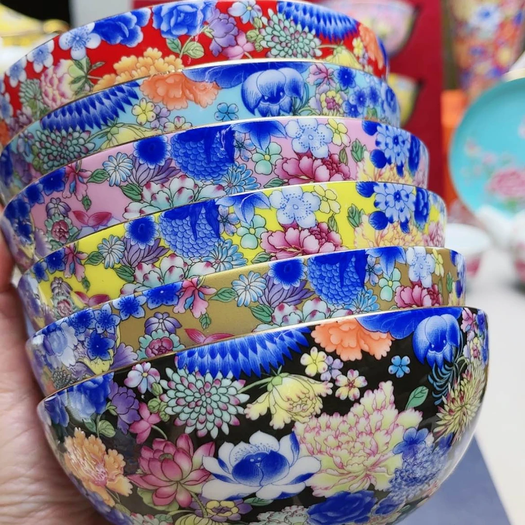 【闪购商品】珐琅5寸6个…………
