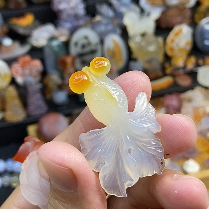 玛瑙/玉髓合金颈饰