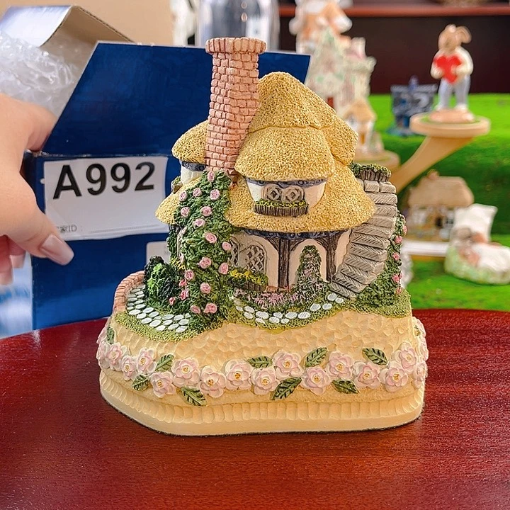 紫砂茶宠小房子微缩景观