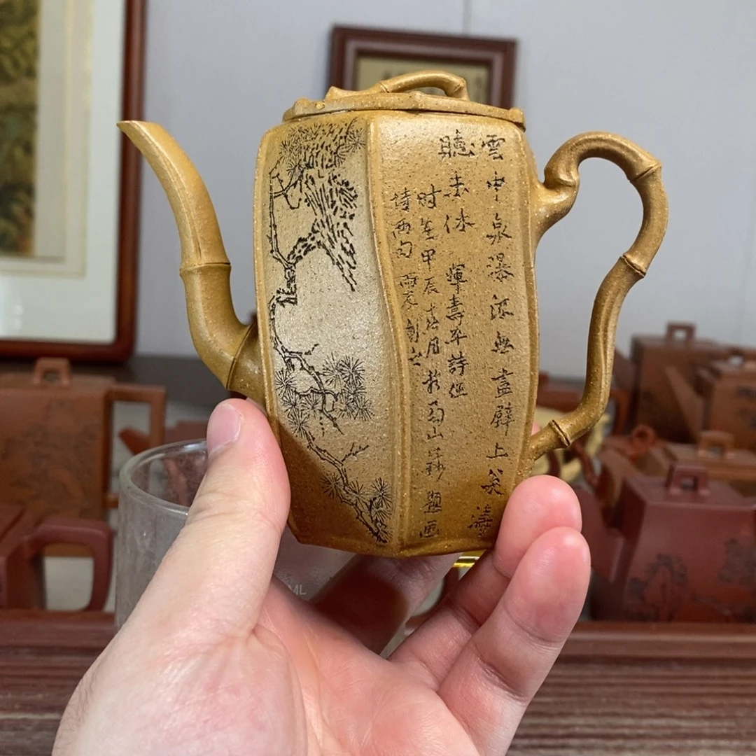 茶壶紫砂原矿泥料传统工艺制作