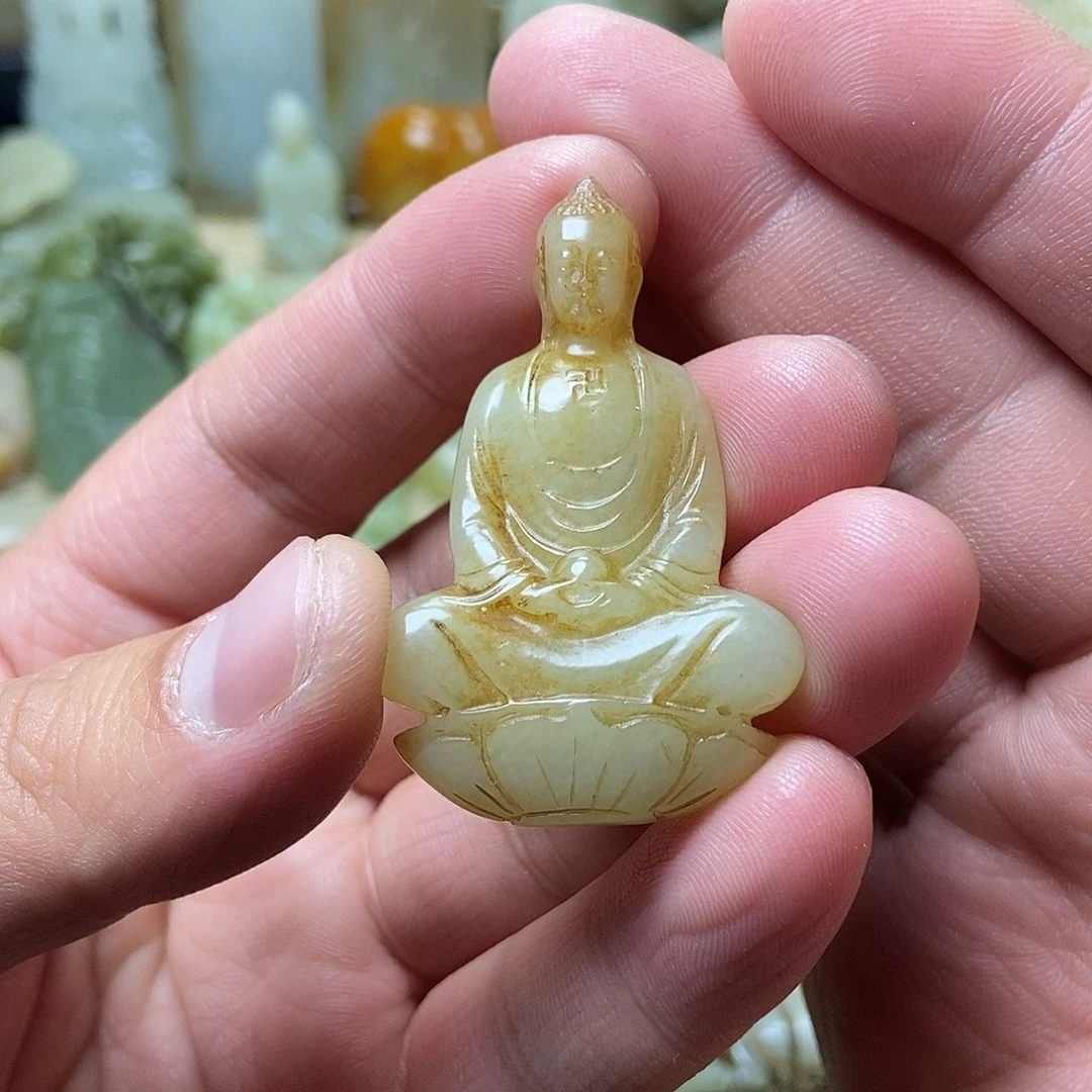 和田玉挂件未镶嵌