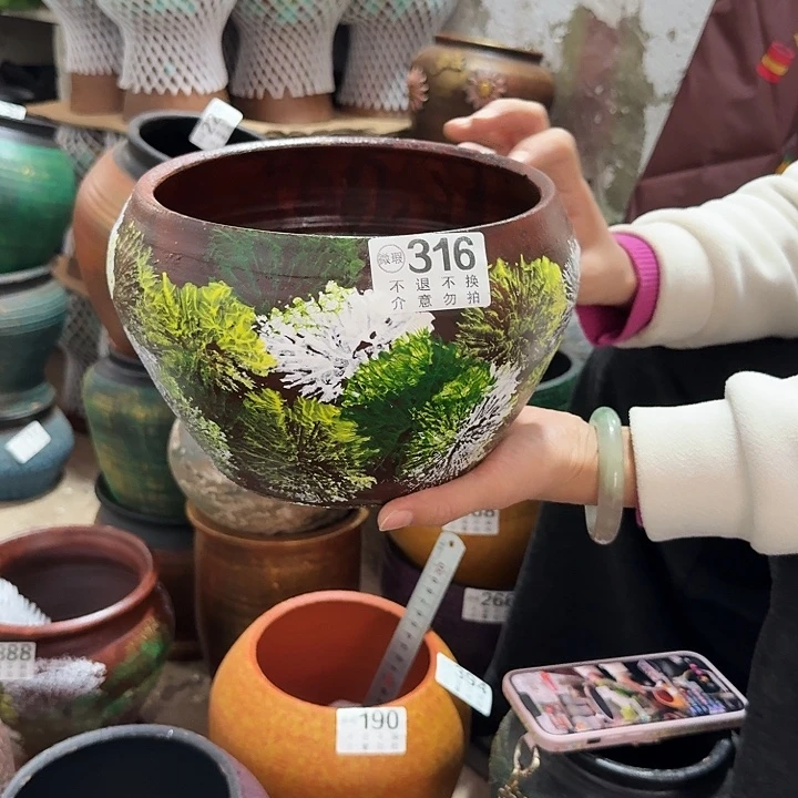 彩绘316高度14口径19