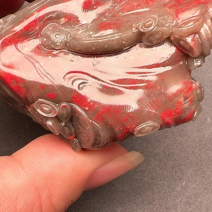 昌化鸡血石昌化鸡血石作品