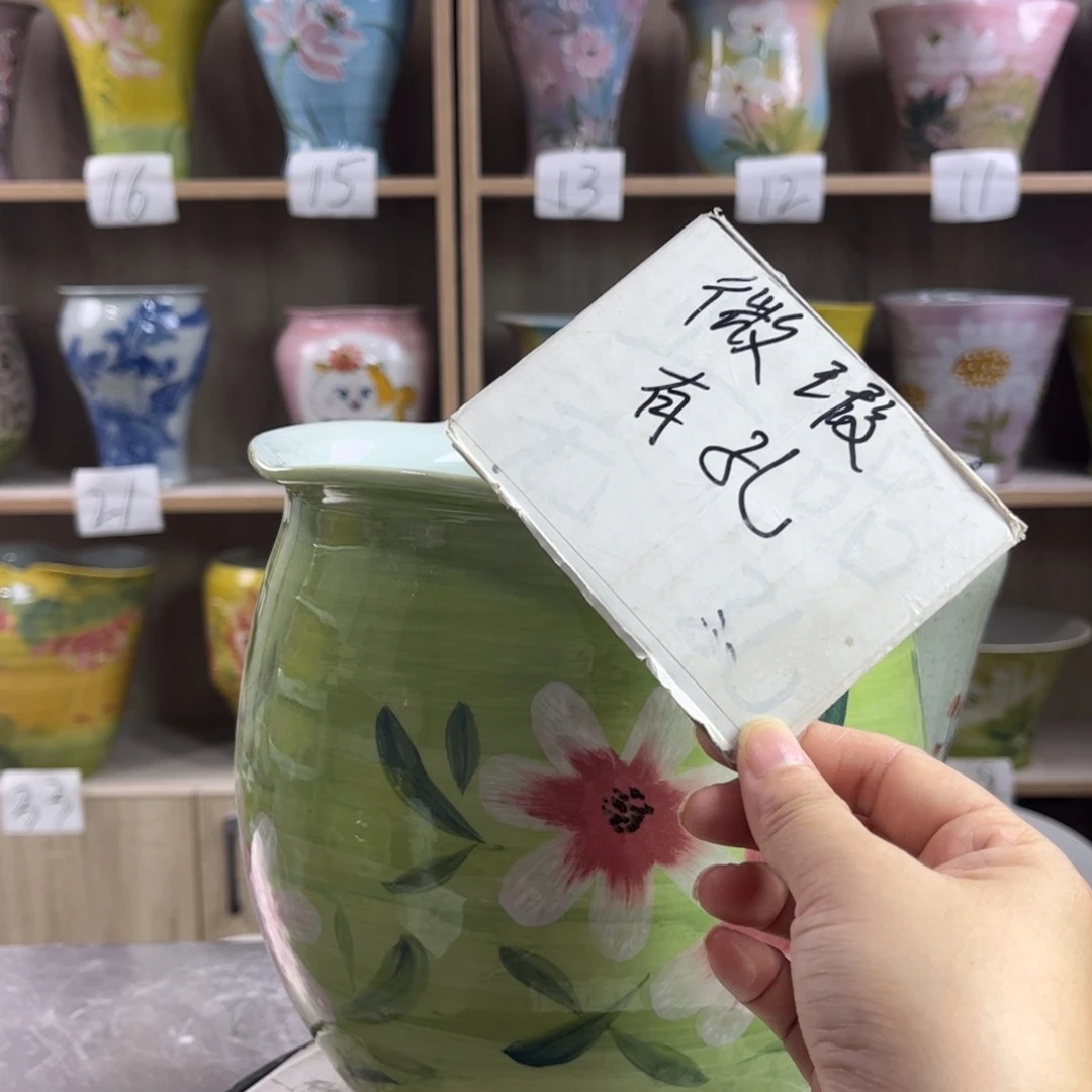 景德镇陶瓷花盆花盆