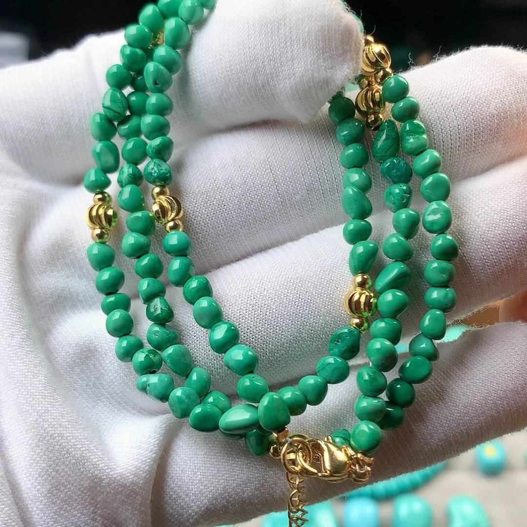 湖北原矿4mm随型手链