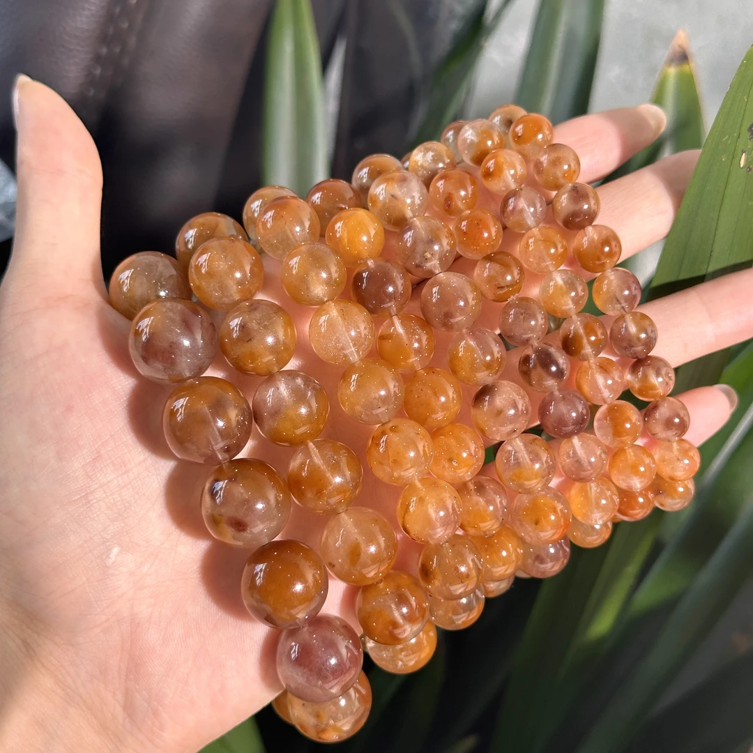 T253 天然兔毛团团手串 多样性发其一