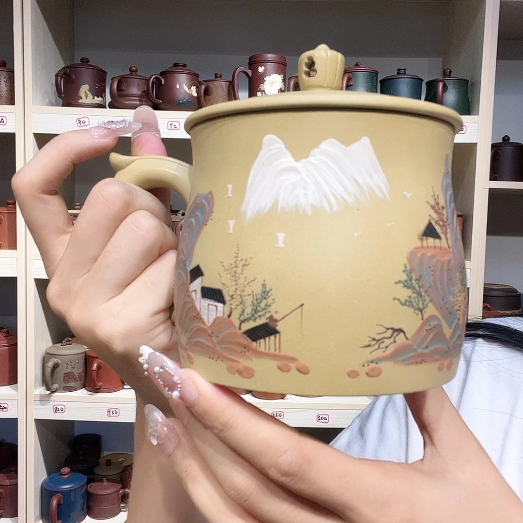 茶杯紫砂手工制作