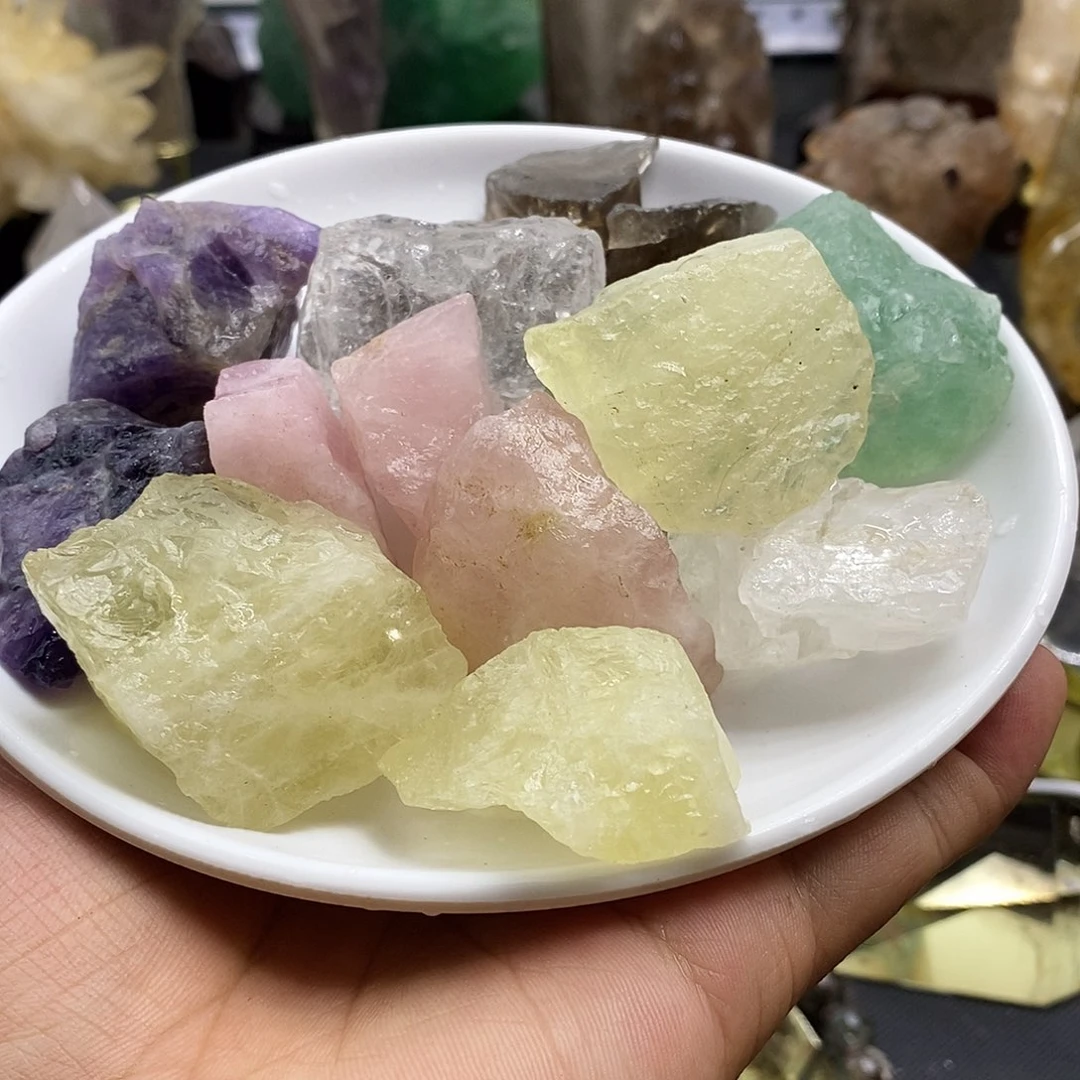 水晶珠宝半成品未镶嵌