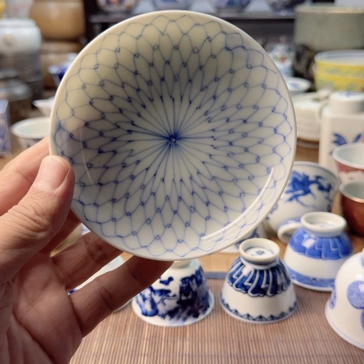 青花杯子茶具系列