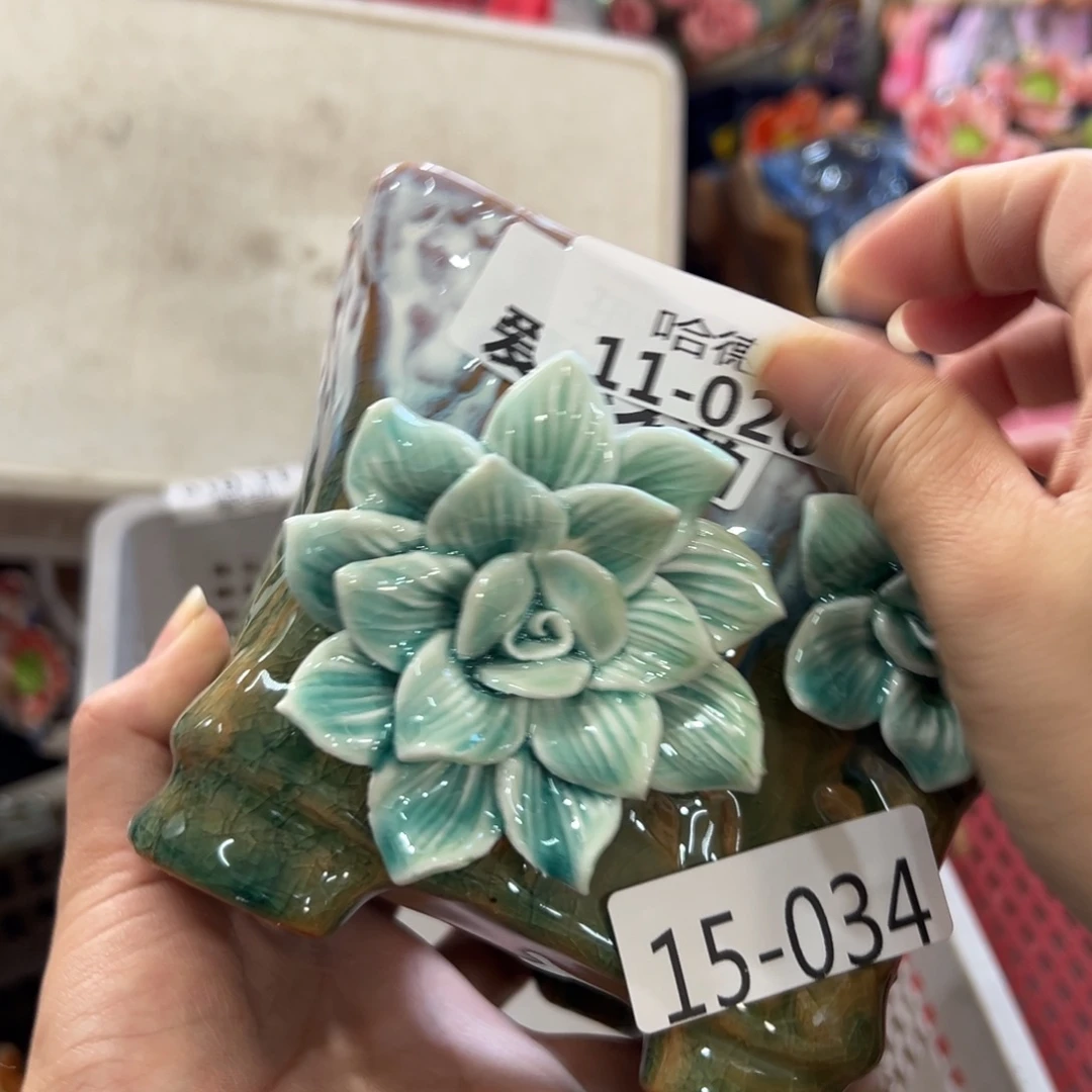 瑕疵1534 花盆拍满20元发货，退款的拉黑