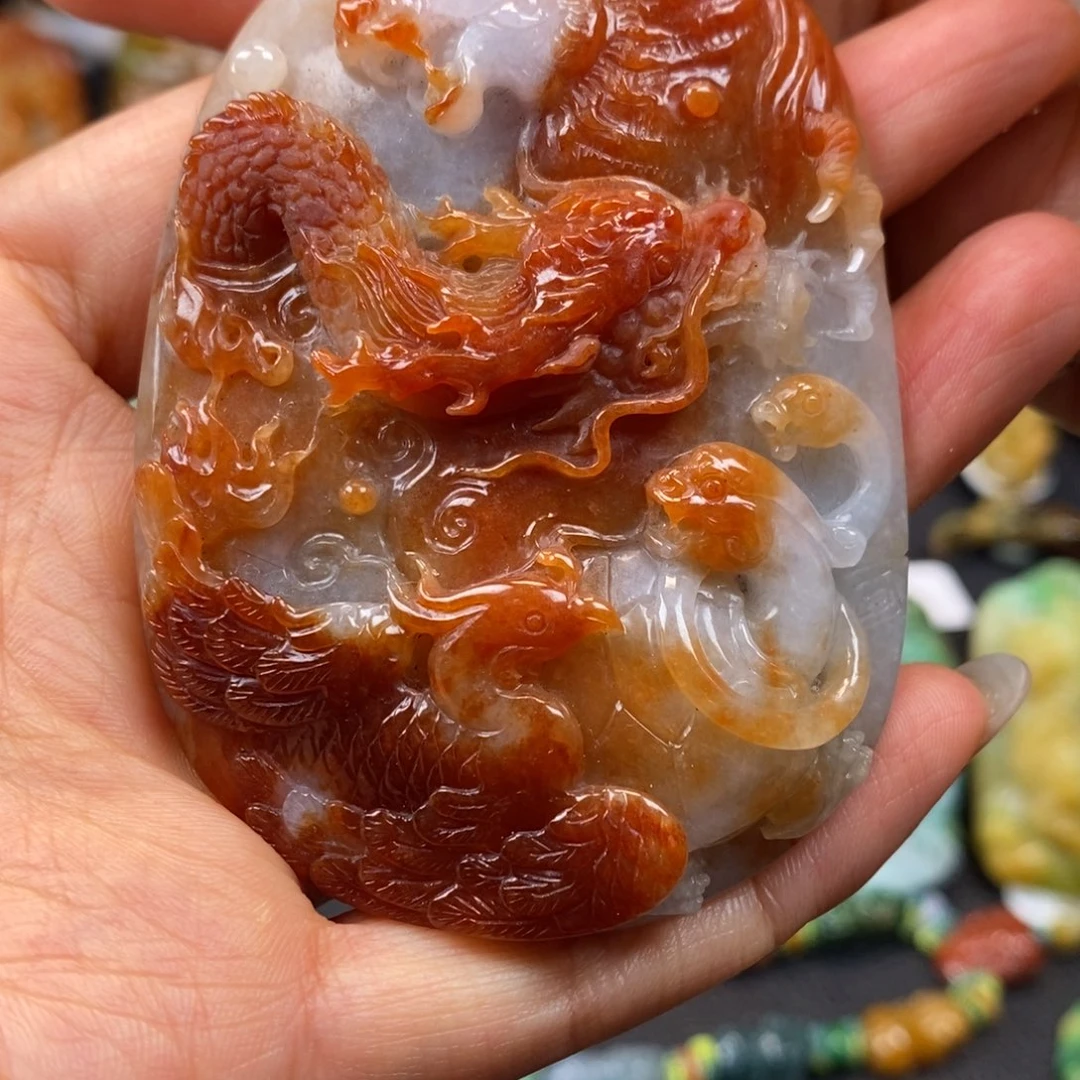 发***进定制翡翠未镶嵌天然翡翠A货