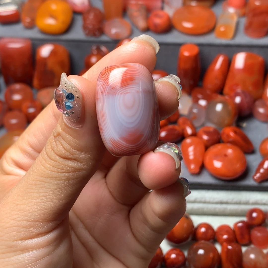 南红玛瑙未镶嵌配饰